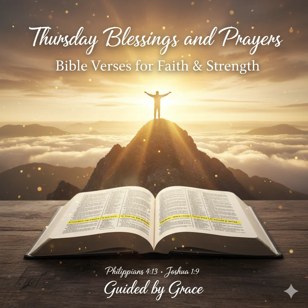 Thursday Blessings and Prayers Bible Verses