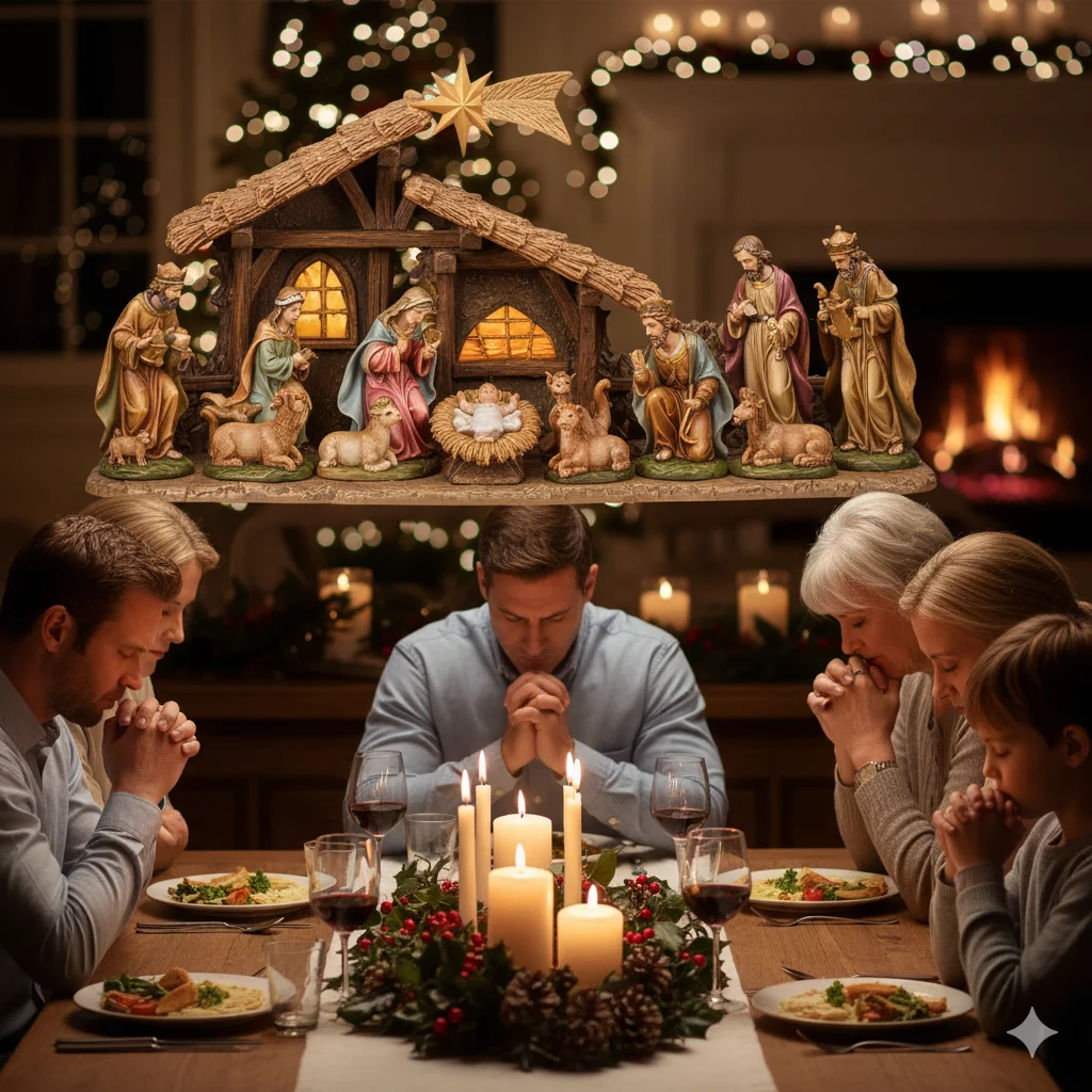 Christmas Dinner Prayers