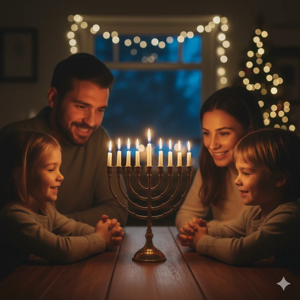 Hanukkah Prayers for Each Night: