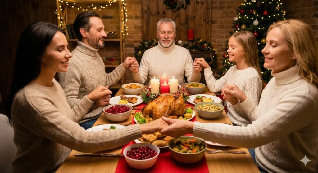 Christmas Dinner Prayers