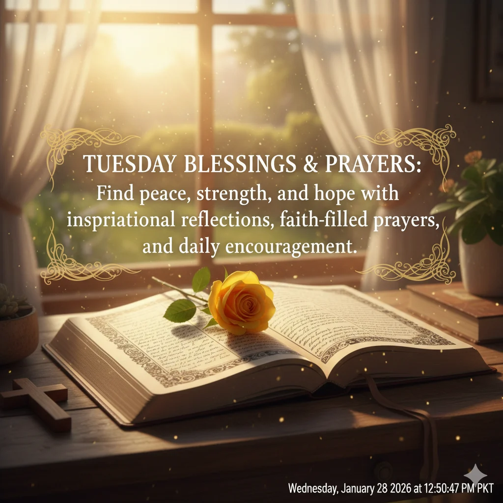 Tuesday Blessings and Prayers Quotes