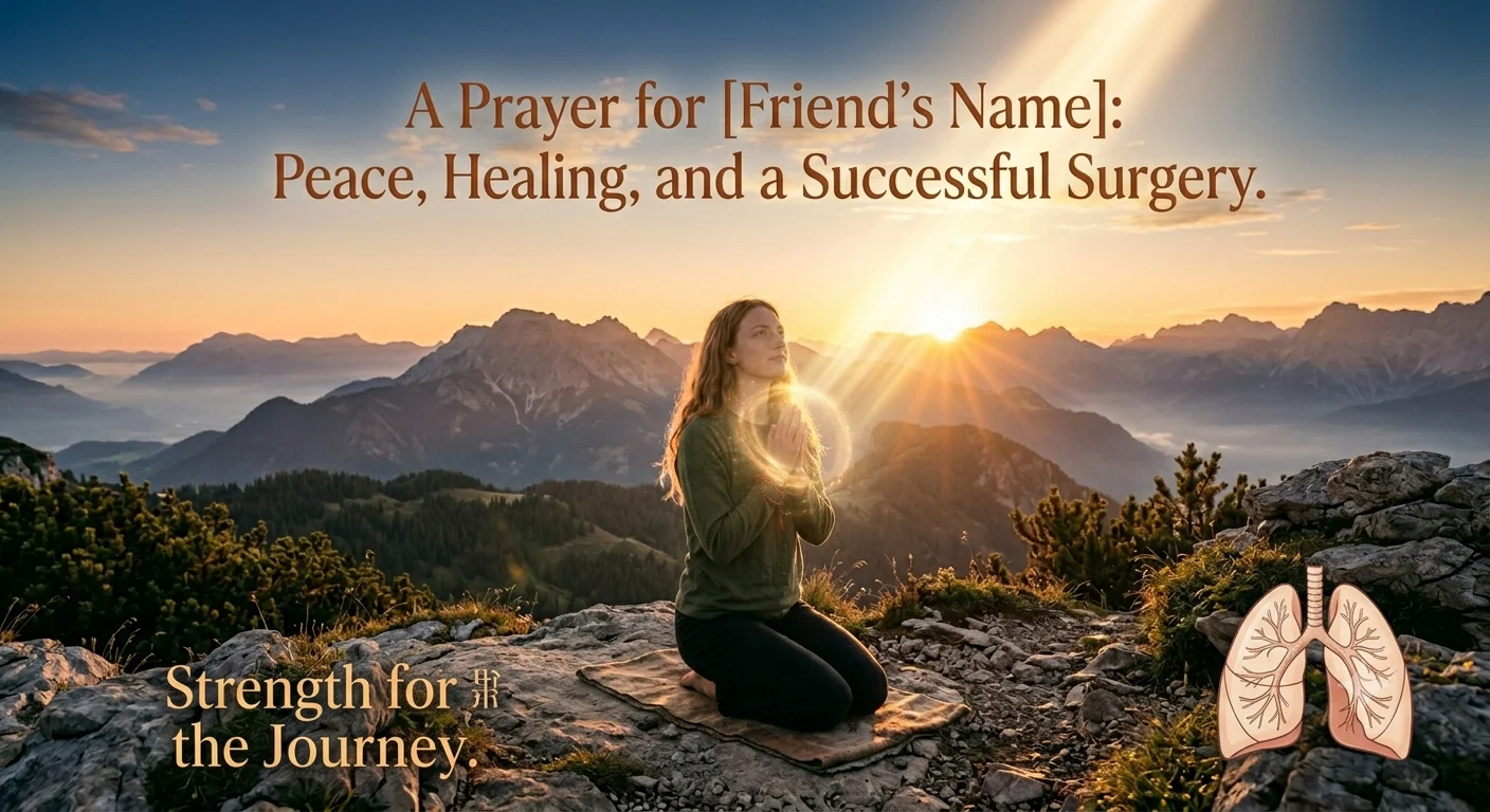 prayers for a friend having surgery