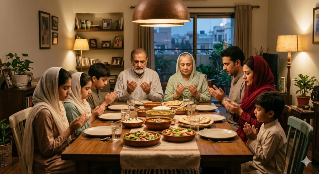 evening prayers for family