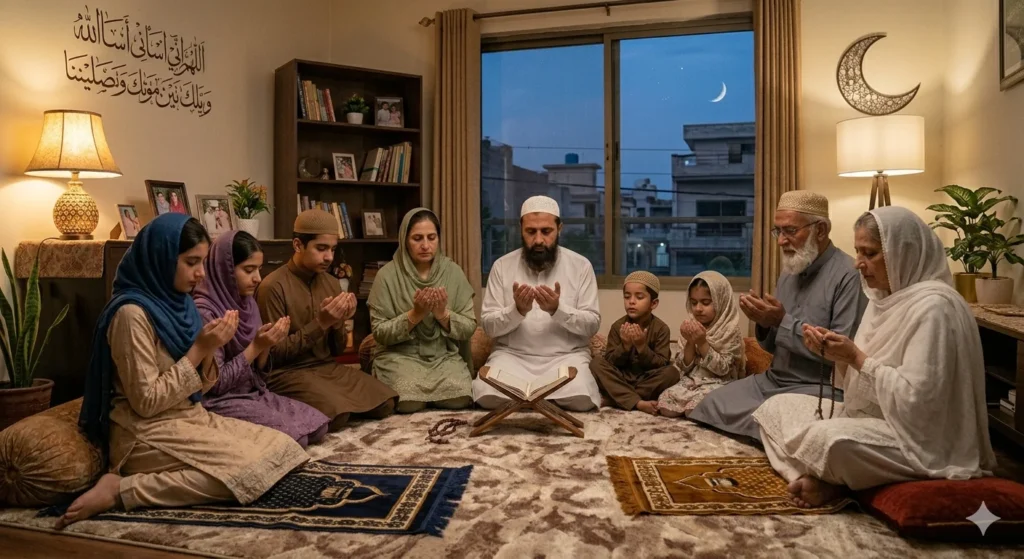 evening prayers for family