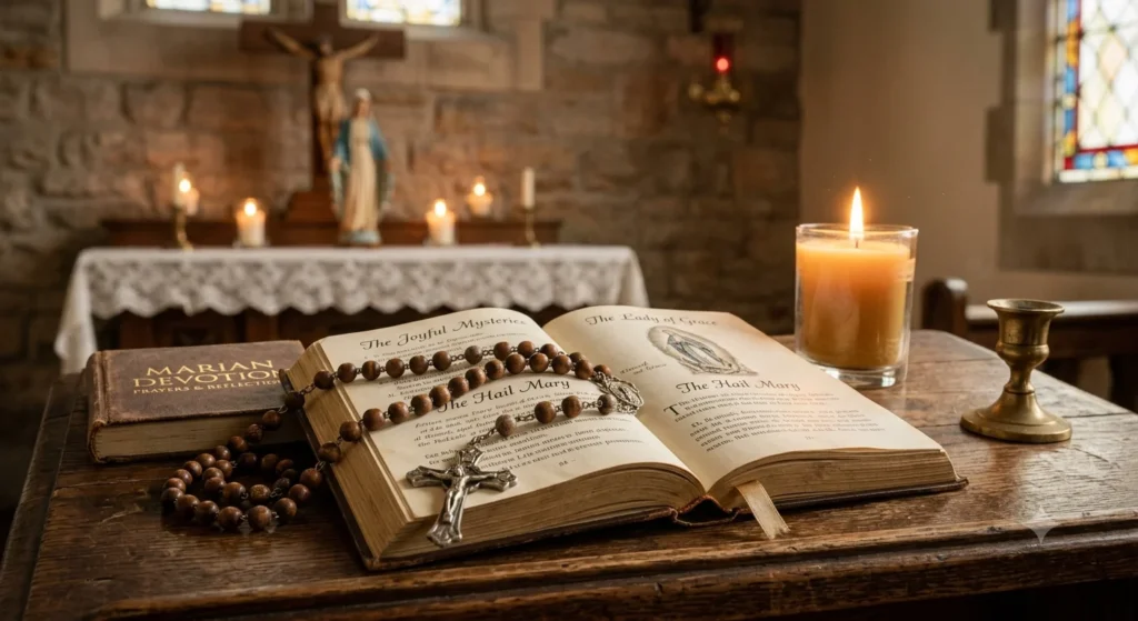 what prayers are in the rosary