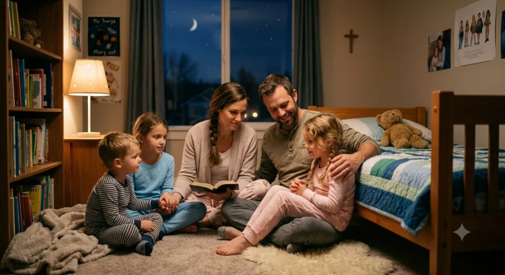 night time prayers for kids