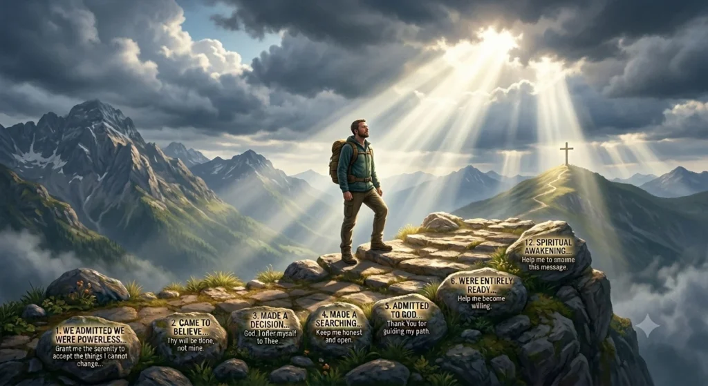 Aa prayers for each step