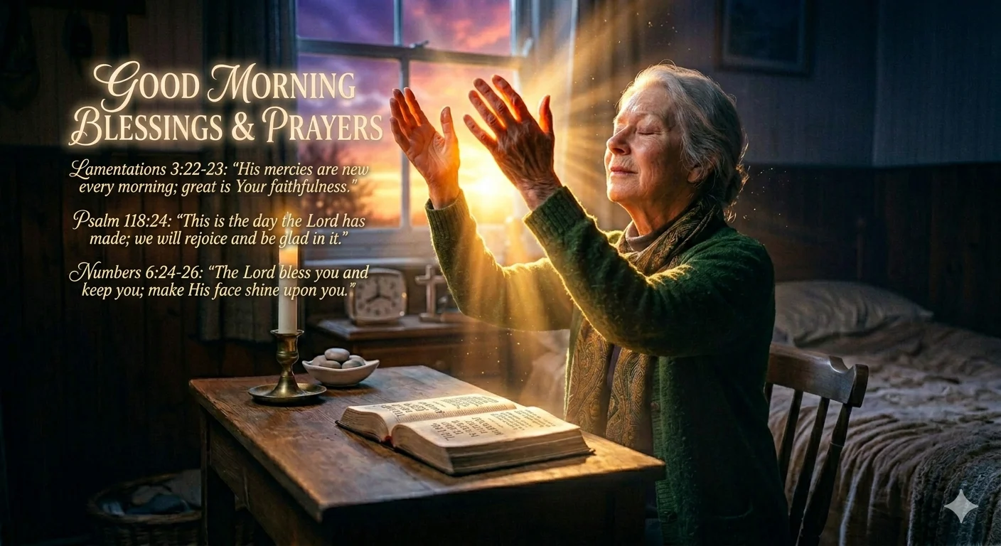 good morning blessings and prayers bible verses