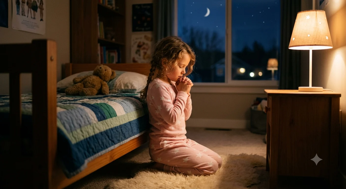 night time prayers for kids