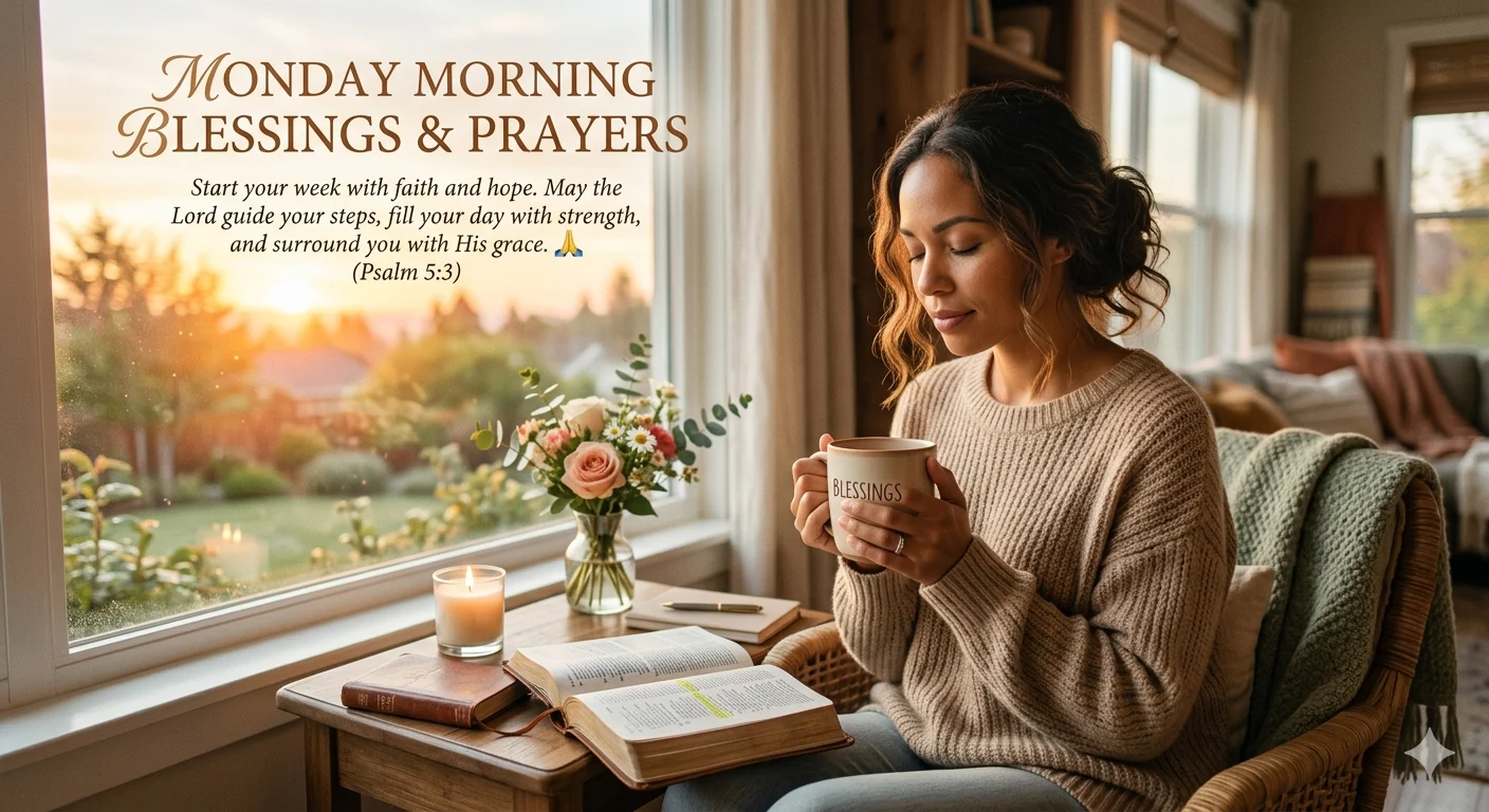 monday morning blessings and prayers images