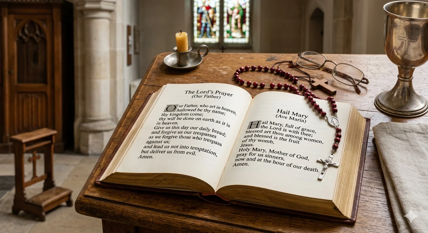 catholic prayers in english