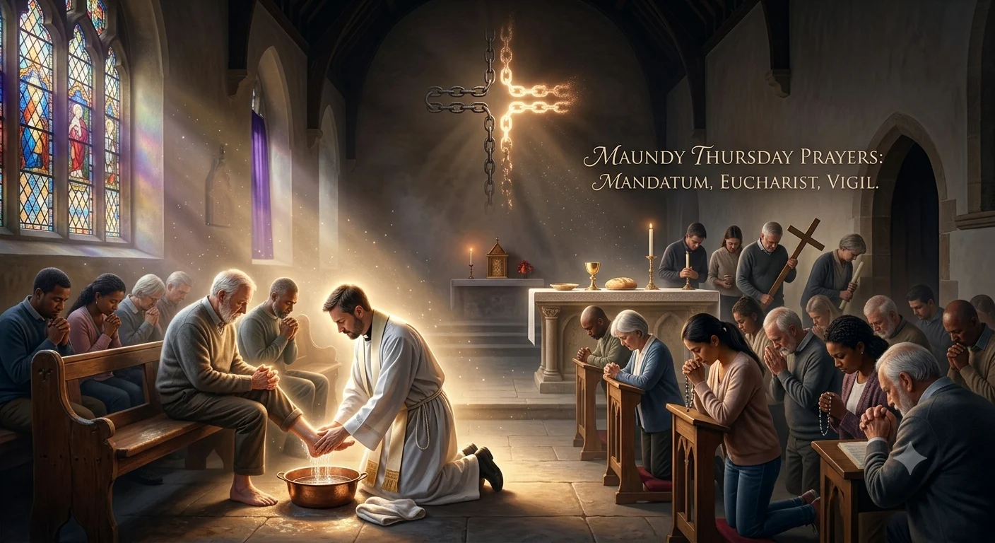 maundy thursday prayers