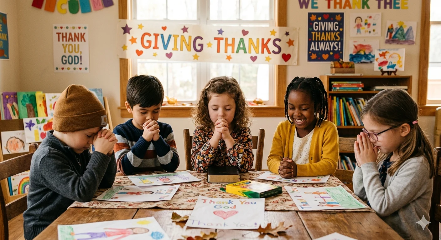children's prayers of thanks