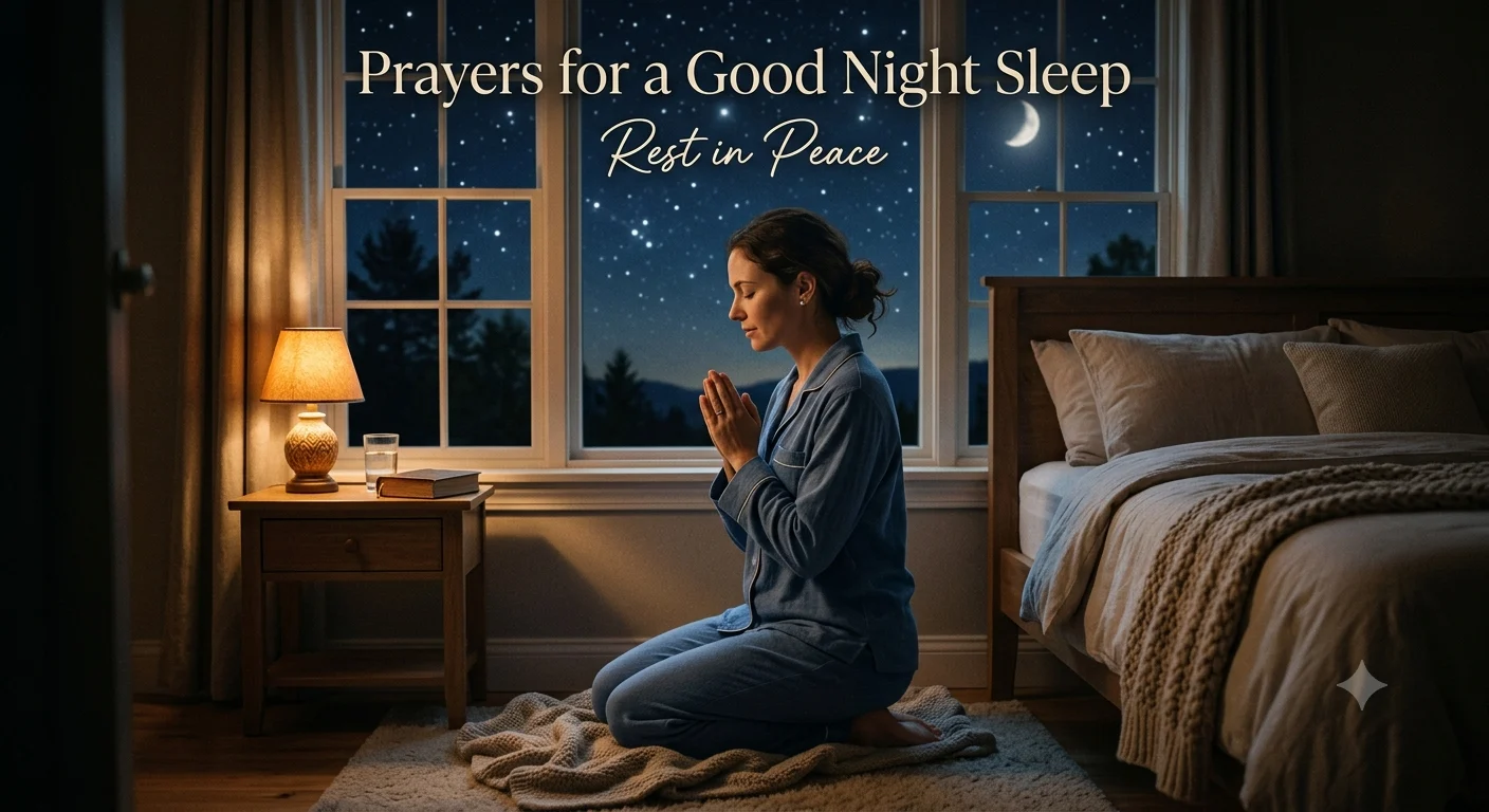prayers for a good night sleep